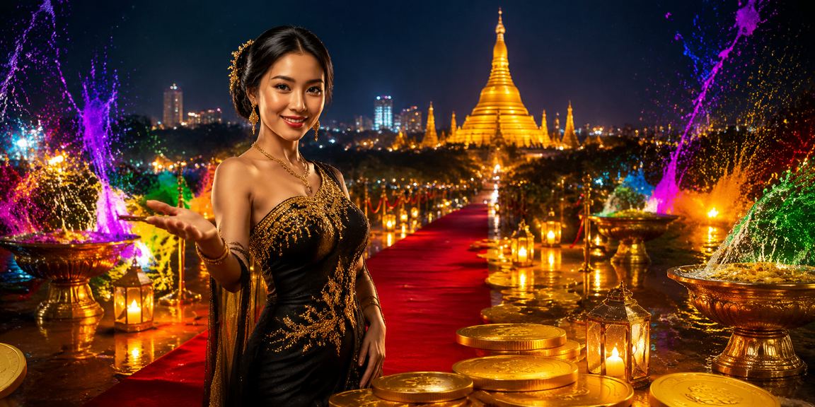 ရန်ကုန် ရှမ်းကုန်း ပွဲတော်ကာစီနို ပျော်ရွှင်သည့်ပုံ